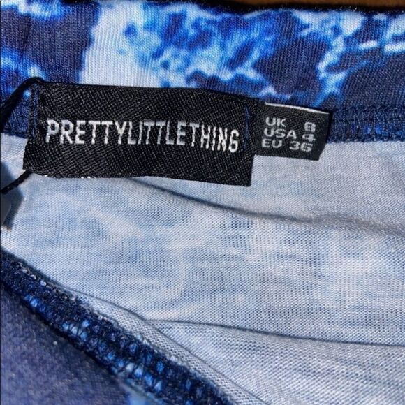 NWT pretty little thing tye dye skirt size 8 - Picture 3 of 4